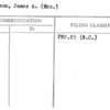 Robinson, James A. (Mrs.)