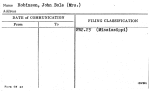 Robinson, John Bole (Mrs.)