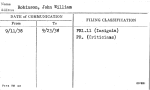 Robinson, John William