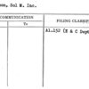 Robinson, Sol M. Inc.