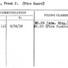 Roche, Frank J. (Fire Guard)