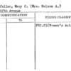 Rockefeller, Mary C. (Mrs. Nelson A.)