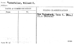Rockefeller, Willard D.