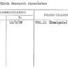 Rodney-Birch Research Associates