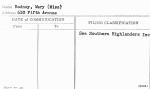 Rodney, Mary (Miss)