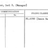 Roessler, Carl E. (Manager)