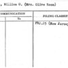 Rogers, William O. (Mrs. Olive Ross)
