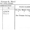 Rohr, Florence M. (Miss)