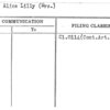 Rona, Alice Lilly (Mrs.)