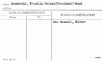 Roosevelt, Franklin Delano (President)-Bust