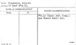 Roosevelt, Elliott