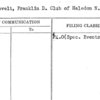 Roosevelt, Franklin D. Club of Haledon N.J.