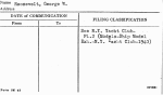 Roosevelt, George W.