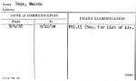 Rope, Melvin