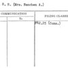 Rosan, R.R. (Mrs. Nanchen A.)