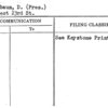 Rosenbaum, D. (Pres.)