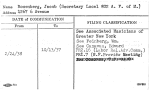 Rosenberg, Jacob (Secretary Local 802 A.F. of M.)