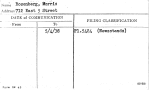 Rosenberg, Morris