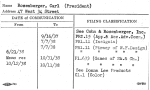 Rosenberger, Carl (President)
