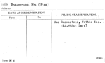 Rosencrans, Eva (Miss)