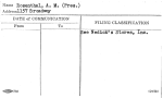 Rosenthal, A.M. (Pres.)