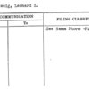 Rosenzweig, Leonard S.