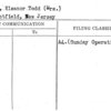 Ross, Eleanor Todd (Mrs.)