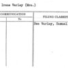 Ross, Irene Varley (Mrs.)