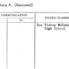 Ross, John F. (Reverend)