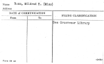 Ross, Mildred E. (Miss)