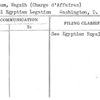 Rostum, Waguih (Charge d' Affaires)