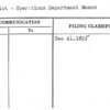 Rotaprint - Operations Department Memos