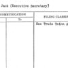 Roth, Jack (Executive Secretary)