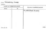 Rothernberg, Joseph