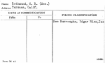Rothmund, C.R. (Sec.)