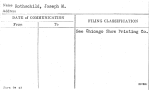 Rothschild, Joseph M.