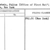 Rothstein, Julius (Office of First Nat'l Bank Bldg.)