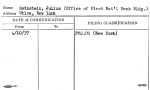Rothstein, Julius (Office of First Nat'l Bank Bldg.)