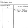 Rotor-Table Games Inc.