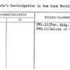 Roumania's Participation in New York World's Fair 1939