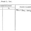 Rouser, Frank L. Inc.