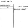 Routh, Richard (Mrs.)