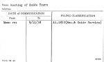 Routing of Guide Tours