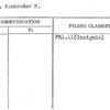 Rowe, Alexander P.