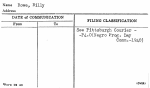 Rowe, Billy