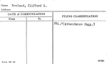 Rowland, Clifford G.