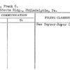 Royer, Frank C.