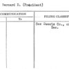 Rubin, Bernard D. (President)