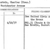 Rubinstein, Charles (Pres.)