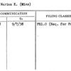 Rudd, Marian K. (Miss)